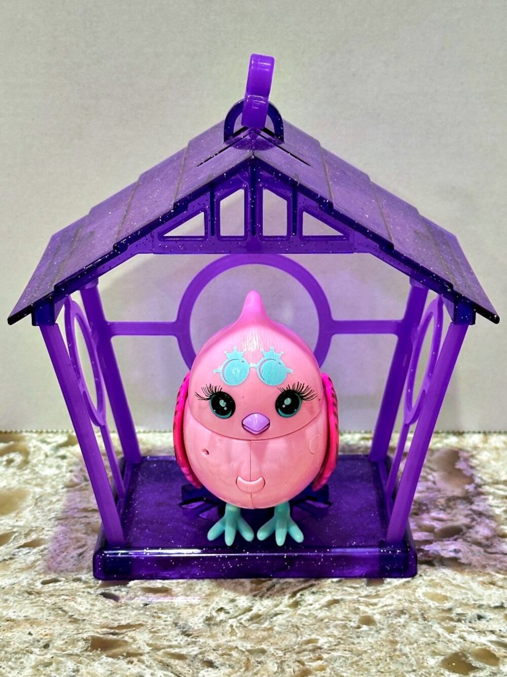 Little Live Pets Lil Bird Birdhouse Princess Polly Electronic Moose Toys WORKS!